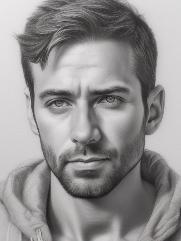 Example pencil portrait