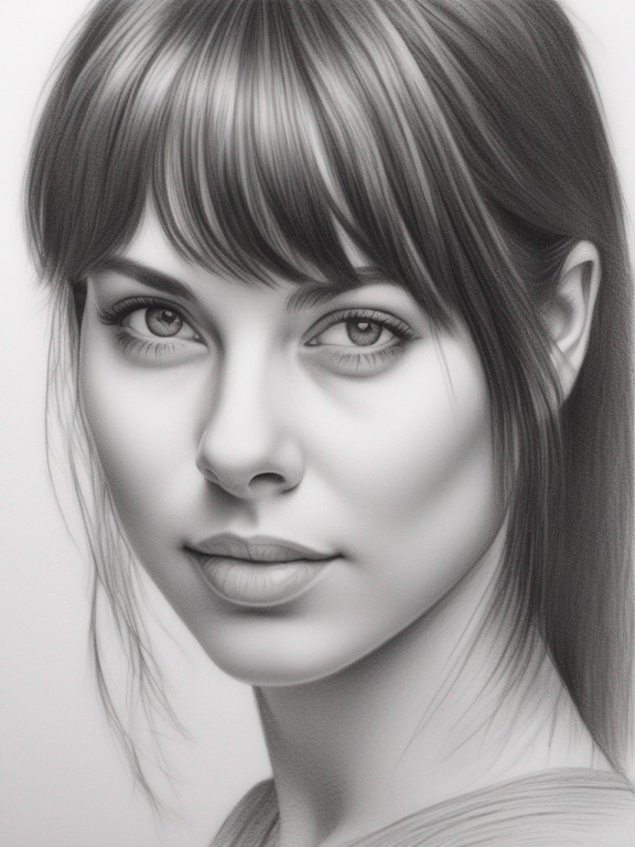 Example pencil portrait